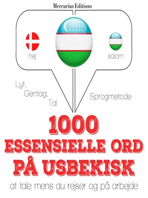 cover image of 1000 essentielle ord i usbekisk